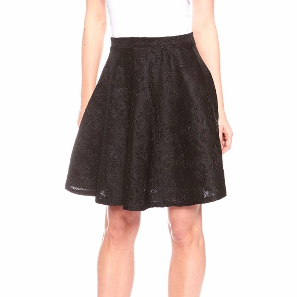 Embossed Skater skirt